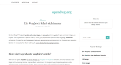 Desktop Screenshot of opendwg.org